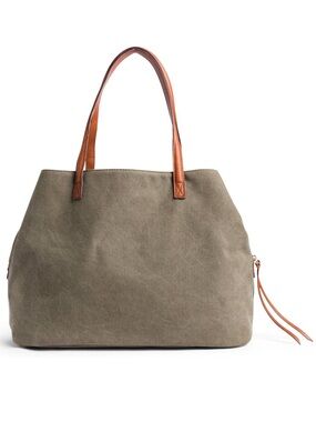 Street Level | Anchorage Canvas Tote | Olive